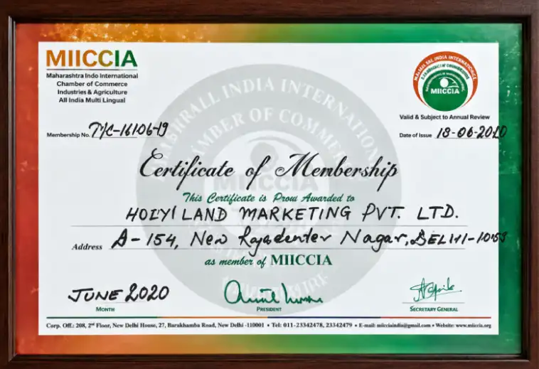 MIICCIA – General Body Membership