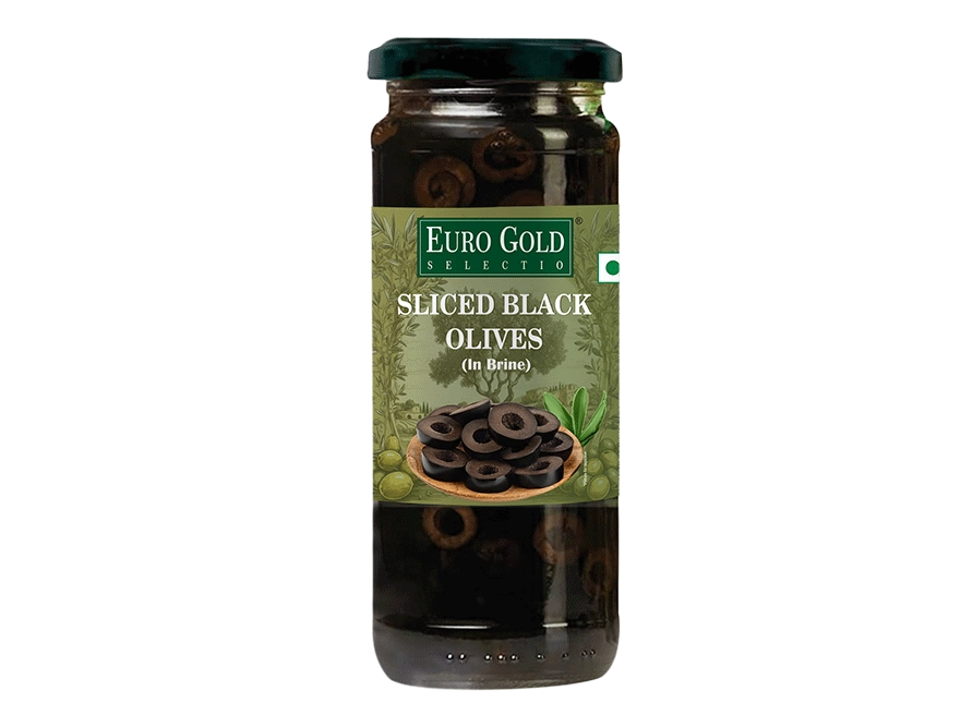 Sliced Black Olives in Brine