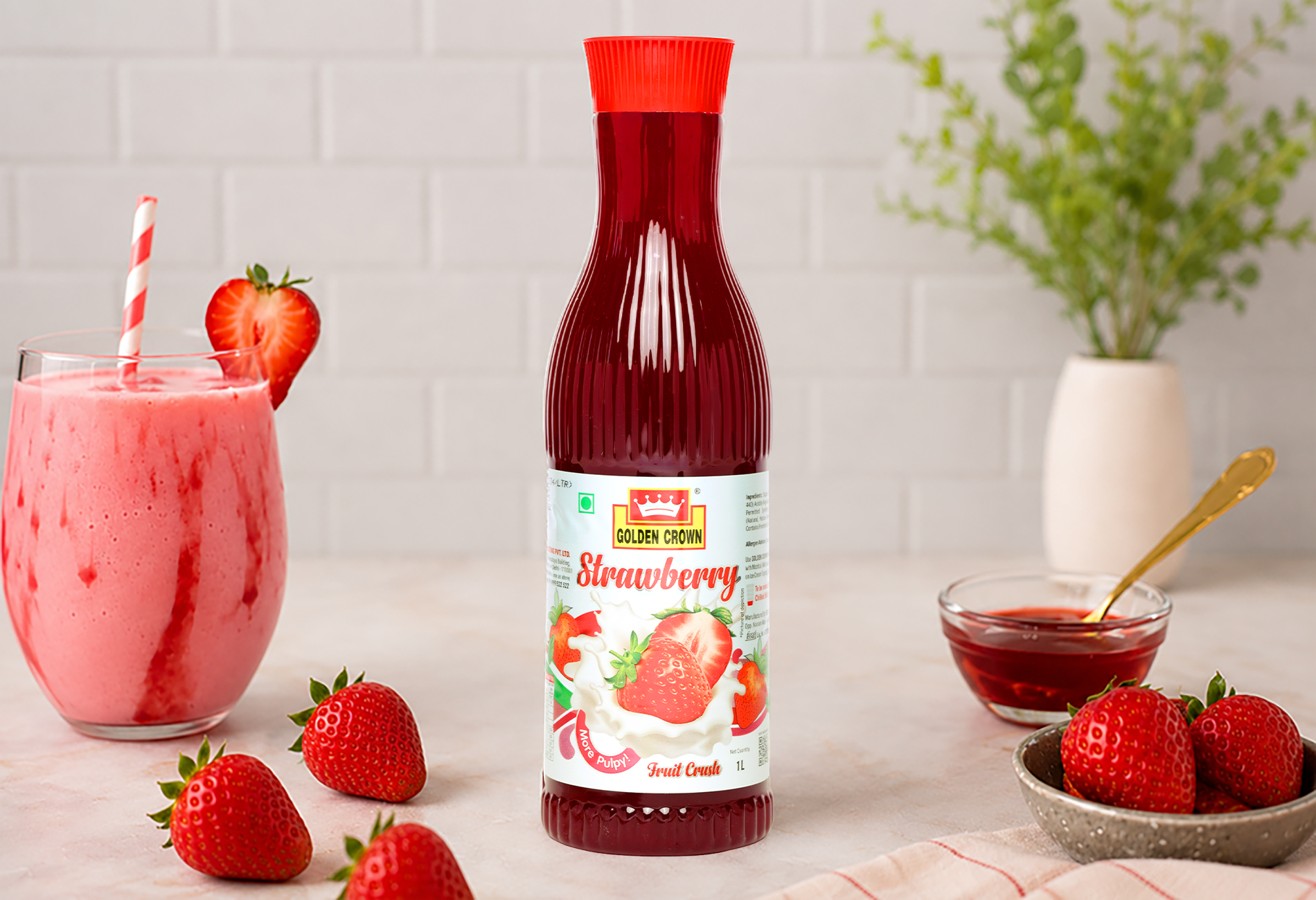 Benefits of Using Strawberry Fruit Crush in Quick Service Restaurants